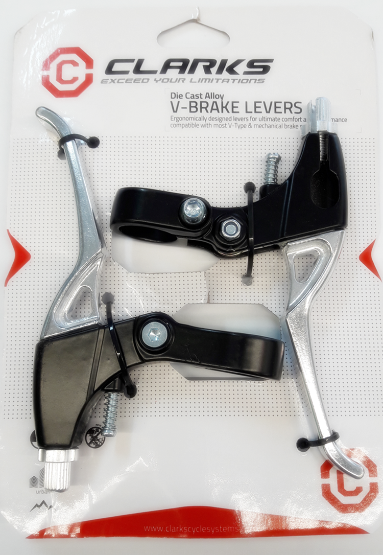 MANETAS FRENO BICICLETA V-BRAKE CLARKS ALUMINIO CLK-2B